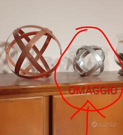 SFERA genesa Crystal rame puro diam24 cm +OMAGGIO
