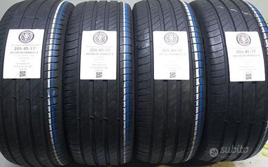 4 GOMME 205 45 17 MICHELIN A77052