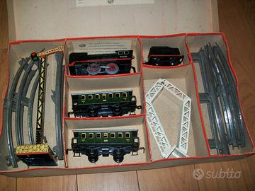 Distler vintage tin toy treno scala O completo