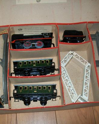 Distler vintage tin toy treno scala O completo