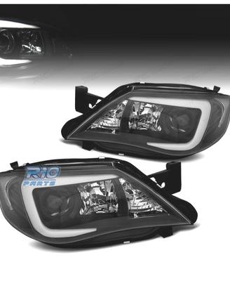 FARI PER SUBARU IMPREZA 08-12 TUBE LIGHT FONDO NER