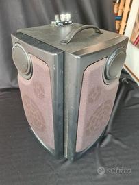 Altoparlanti cassa compatta da scaffale Bluetooth 