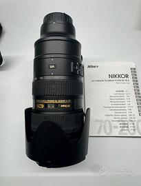 Nikon AF-S NIKKOR 70-200mm f/2.8G ED VR II