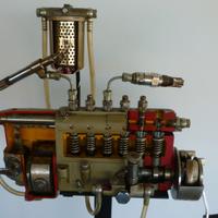 spaccato funzione iniettori nel motore diesel
