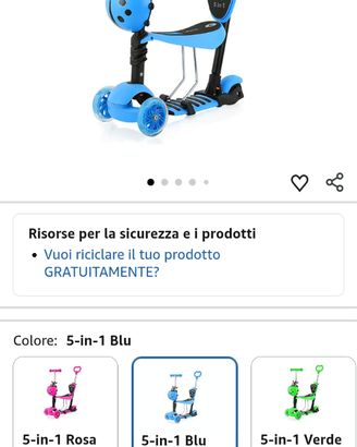 Monopattino per bambini