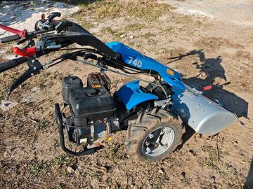 Motocoltivatore BCS 740 Benzina 12cv Fresa 60cm