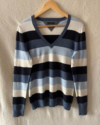 Maglione a righe uomo Tommy Hilfiger taglia S