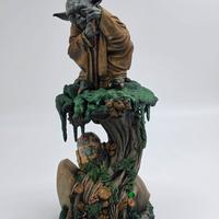 Yoda Star Wars dipinto a mano 41 cm