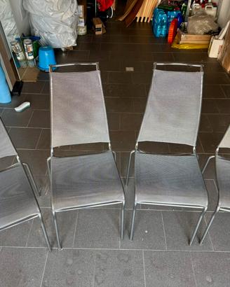 4 sedie Connubia Calligaris Air High CB1069