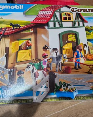 playmobil country - maneggio dei Pony