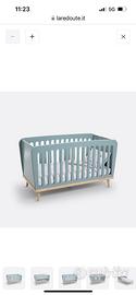 culla evolutiva e materasso  pari al nuovo