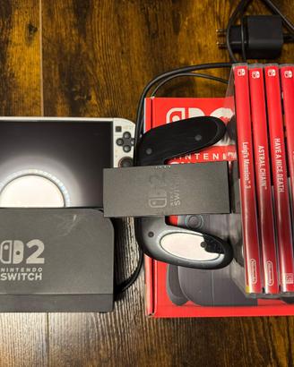 Nintendo switch 2 + 8 giochi