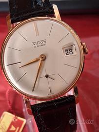 orologio da polso Vintage Placcato Oro a corda con