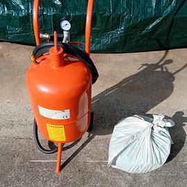 Sabbiatrice pneumatica portatile 