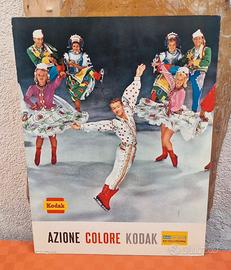 Cartonato Pubblicitario Originale KODAK Anni '50