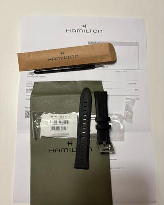 Cinturino Hamilton Khaki caucciù