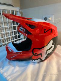 Casco pettorina motocross