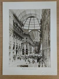 Stampe Alinari vecchia Milano 