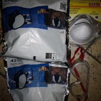 Kit lavoro verniciatura maschere 3M mascherine occ