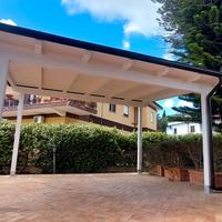 gazebo pergola tetto in legno 