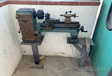Tornio da banco DECCA 115 con basamento