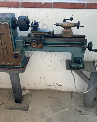 Tornio da banco DECCA 115 con basamento