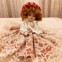 bambola ceramica Capodimonte 