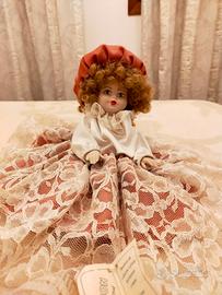 bambola ceramica Capodimonte 