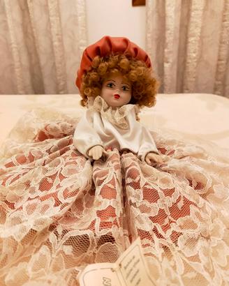 bambola ceramica Capodimonte 