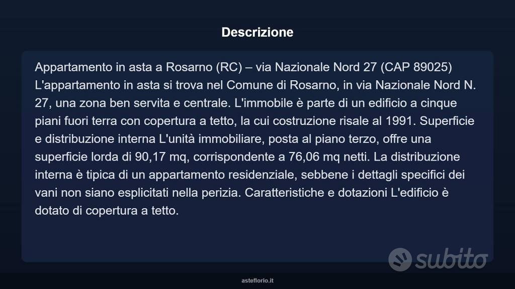 Appartamento – Rosarno, Reggio Calabria - Vista 4