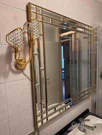 specchio bagno art de'co