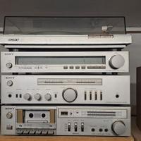 HiFi Sony Anni 80 amplificatore giradischi fm