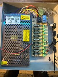 Alimentatore CCTV 50W 12v 9ch