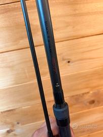 3 canne daiwa black widow 10 piedi retrattili