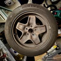 4 Cerchi gommati 5x112 (205/55 R16H)