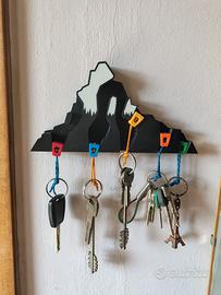 Porta chiavi a forma di montagna Cervino
