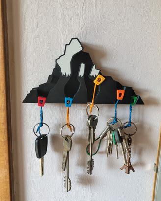 Porta chiavi a forma di montagna Cervino