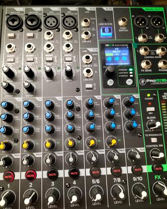 Mackie profx10v3+ Mixer con effetti 