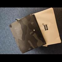 Portafogli Montblanc camouflage nero e grigio