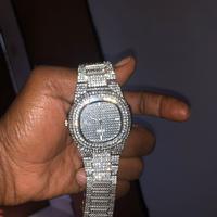 Orologio iced out diamond style-brillante