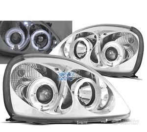 FARI PER TOYOTA YARIS 99-03 OCCHI ANGEL CROMATI