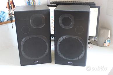Coppia 2x Philips AK 141/10 Casse acustiche vintag