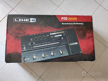 Pedaliera chitarra Line6 pod hd300