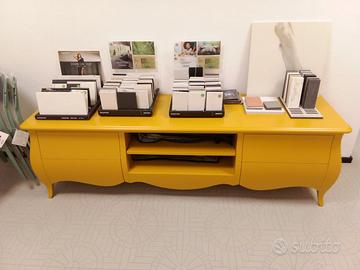 SIDEBOARD GIALLO LACCATO OPACO