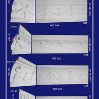 cornici fregi decori parete in gesso angeli