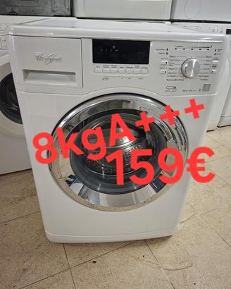 Lavatrice Whirlpool 8kg classe Apiupiupiu 