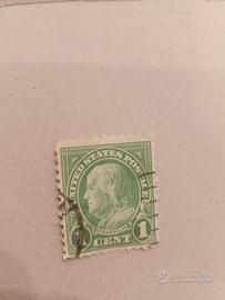 francobollo Ben Franklin