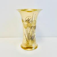Vaso in ottone firmato “Gallinaro”