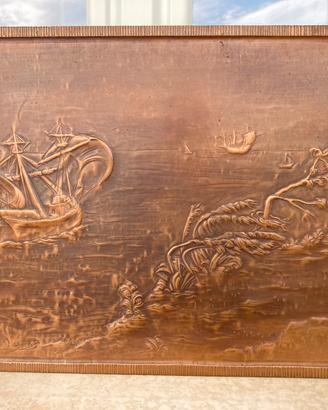 Quadro artistico in rame Studio Cellini