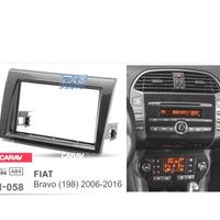CORNICE NERA RADIO 2-DIN PER FIAT BRAVO